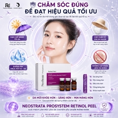 NEOSTRATA PROSYSTEM RETINOL PEEL – Tinh Chất Thay Da Sinh Học Giúp Tinh Chỉnh Bề Mặt, Giảm Mụn Và Nuôi Dưỡng Da Mịn Màng