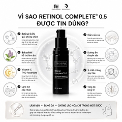 REVISION Retinol Complete® 0.5 – Tinh Chất Dưỡng Sáng, Làm Mịn Bề Mặt Da Và Ngăn Ngừa Dấu Hiệu Tuổi Tác