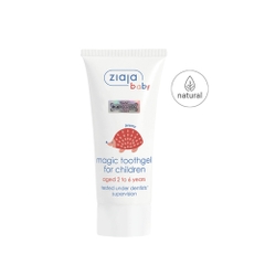 Ziaja Baby Magic Toothge For Children Aged 2 To 6 Years 50ml – Kem Đánh Răng Bảo Vệ Men Răng & Ngừa Sâu Răng Cho Bé Từ 2 Đến 6 Tuổi