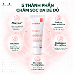 IVATHERM ROSEDERM CREAM: Kem Dưỡng Làm Dịu & Giảm Mẩn Đỏ Cho Da Nhạy Cảm