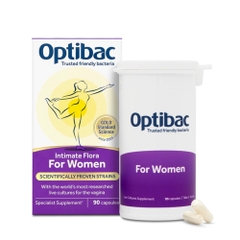 Optibac Probiotics For Women – Men Vi Sinh Phụ Khoa Cao Cấp Từ Anh Quốc