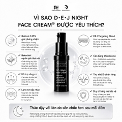REVISION D·E·J Night Face Cream® – Kem Dưỡng Ban Đêm Chống Lão Hoá Chuyên Sâu Giúp Da Mịn Màng, Săn Chắc 