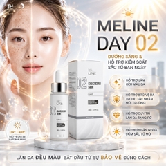 MELINE Caucasian Skin Day 02 – Kem Dưỡng Ban Ngày Hỗ Trợ Làm Mờ Đốm Sắc Tố & Dưỡng Sáng Đều Màu Da