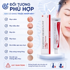 TAZAROTENE GEL 0.1% (TAZRET GEL): Gel Đặc Trị Mụn, Sẹo & Dày Sừng - Tái Tạo Làn Da Khỏe Mạnh
