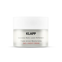 KLAPP Hyaluronic Triple Action Moisture Day + Night Cream: Kem Dưỡng Ẩm Đa Tầng, Phục Hồi Độ Đàn Hồi & Căng Bóng Da