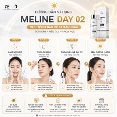 MELINE Caucasian Skin Day 02 – Kem Dưỡng Ban Ngày Hỗ Trợ Làm Mờ Đốm Sắc Tố & Dưỡng Sáng Đều Màu Da
