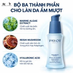PAYOT SÉRUM RÉHYDRATANT ADAPTOGÈNE: Tinh Chất Cấp Ẩm Phục Hồi, Giúp Da Rạng Rỡ Suốt 72 Giờ