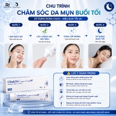 ClindaTre® 12 mg/g + 0.25 mg/g Gel – Giải Pháp Bôi Ngoài Da Hỗ Trợ Giảm Mụn & Cải Thiện Bề Mặt Da Mịn Màng
