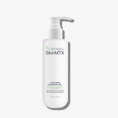 SKINMTX ACTI-PURE CLEANSING GEL: Gel Rửa Mặt Làm Sạch Sâu - Kiềm Dầu & Ngừa Mụn Cho Da Dầu