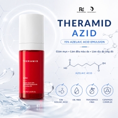 THERAMID AZID – Tinh Chất Azelaic Acid 15% Chuyên Biệt Điều Trị Mụn, Làm Đều Màu Da Và Dịu Vùng Da Ửng Đỏ