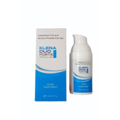 Klena Duo Forte Topical Gel: Gel Đặc Trị Mụn - Sạch Sâu, Giảm Viêm & Ngăn Ngừa Tái Phát