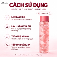 PAYOT Infusion Liftante Roselift Lifting Infusion: Nước Cân Bằng Nâng Săn & Tái Tạo Vẻ Tươi Trẻ Cho Làn Da