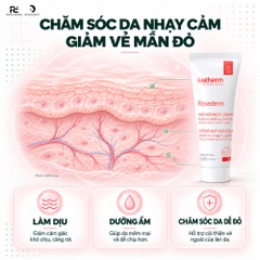 IVATHERM ROSEDERM CREAM: Kem Dưỡng Làm Dịu & Giảm Mẩn Đỏ Cho Da Nhạy Cảm