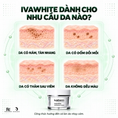Ivawhite Whitening Cream: Kem Dưỡng Làm Sáng Da, Hỗ Trợ Giảm Nám & Tăng Cường Vẻ Rạng Rỡ