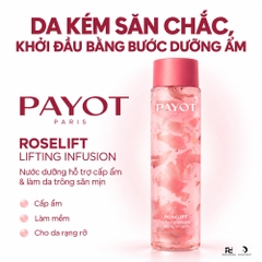 PAYOT Infusion Liftante Roselift Lifting Infusion: Nước Cân Bằng Nâng Săn & Tái Tạo Vẻ Tươi Trẻ Cho Làn Da