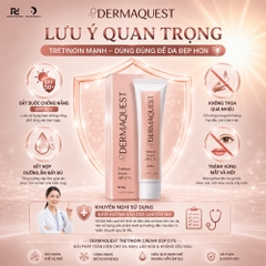 DermaQuest Tretinoin Cream USP 0.1% – Giải Pháp Vàng Điều Trị Mụn Và Trẻ Hóa Da Toàn Diện