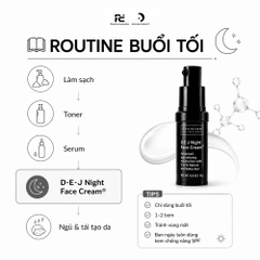 REVISION D·E·J Night Face Cream® – Kem Dưỡng Ban Đêm Chống Lão Hoá Chuyên Sâu Giúp Da Mịn Màng, Săn Chắc 