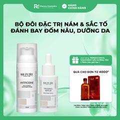 KB PURE TIROSINOL & ANTIROSINE: Bộ Đôi Đặc Trị Nám & Sắc Tố Chuyên Sâu – Đánh Bay Đốm Nâu, Dưỡng Da Sáng Rạng Rỡ