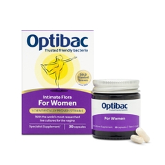 Optibac Probiotics For Women – Men Vi Sinh Phụ Khoa Cao Cấp Từ Anh Quốc
