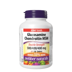 Webber Naturals Glucosamine Chondroitin MSM – Giải Pháp Toàn Diện Cho Xương Khớp Khỏe Mạnh