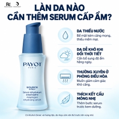 PAYOT SÉRUM RÉHYDRATANT ADAPTOGÈNE: Tinh Chất Cấp Ẩm Phục Hồi, Giúp Da Rạng Rỡ Suốt 72 Giờ