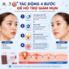 Biotrade Acnaut Food Supplement – Viên Uống Trị Mụn Giải Pháp Sạch Mụn Từ Bên Trong