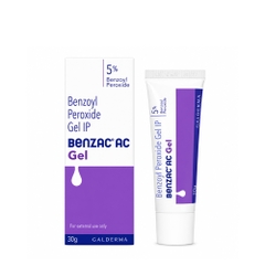 Benzac AC 5 (5%) Gel – Gel Dưỡng Hỗ Trợ Làm Giảm Mụn Viêm, Kiểm Soát Bã Nhờn Và Làm Dịu Da