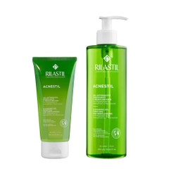 RILASTIL ACNESTIL CLEANSING GEL: Gel Rửa Mặt Đặc Trị Mụn - Sạch Sâu, Kiểm Soát Dầu & Phục Hồi Da Nhạy Cảm