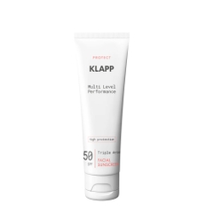 KLAPP Multi Level Performance Sun Protection Facial Sunscreen SPF 50: Bảo Vệ Đa Tầng & Dưỡng Ẩm Chuyên Sâu