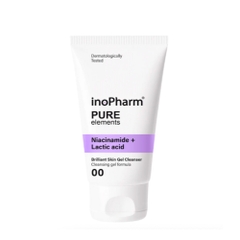 INOPHARM BRILLIANT SKIN GEL CLEANSER: Gel Rửa Mặt Dưỡng Ẩm & Sáng Da, Cho Làn Da Tươi Mới & Mịn Màng
