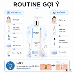 KB PURE SALICYLIC SOAP GEL: TẨY TẾ BÀO CHẾT BHA DẠNG RỬA TRÔI