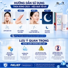 AKLIEF® Trifarotene Cream 0.005% (30g) Retinoid thế hệ mới hỗ trợ điều trị mụn mặt & mụn cơ thể