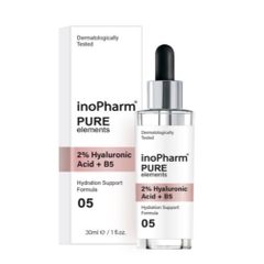 INOPHARM 2% HYALURONIC ACID + VITAMIN B5 SERUM: Tinh Chất Làm Dịu, Dưỡng Ẩm & Căng Mọng Cho Làn Da