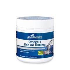 Goodhealth Omega-3 Fish Oil 1000mg – Dầu Cá Tinh Khiết Hỗ Trợ Tim Mạch & Trí Não