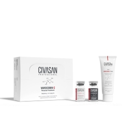 Civasan Varocobin C Professional – Liệu Trình Vitamin C Tươi & Collagen Tái Tạo Da Trắng Sáng