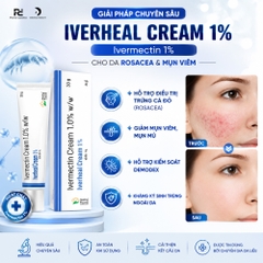 (2028) Iverheal Cream 1%: Giải Pháp Kháng Ký Sinh Trùng, Điều Trị Trứng Cá Đỏ & Mụn Trứng Cá Chuyên Sâu