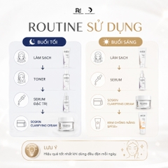Soskin Clarifying Cream (50ml) Kem Dưỡng Trắng Da, Trị Nám