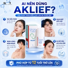 AKLIEF® Trifarotene Cream 0.005% (30g) Retinoid thế hệ mới hỗ trợ điều trị mụn mặt & mụn cơ thể