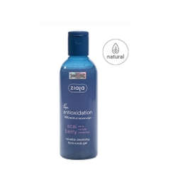 Ziaja Acai Berry Antioxidation Micellar Cleansing Face Scrub Gel 200ml – Gel Rửa Mặt Tẩy Tế Bào Chết Chống Oxy Hóa Đột Phá