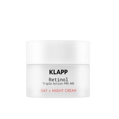 KLAPP Retinol Triple Action PRO AGE Day + Night Cream: Đỉnh Cao Trẻ Hóa Da Với Sức Mạnh Retinol Gấp 3 Lần