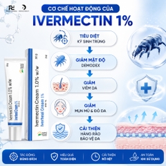 (2028) Iverheal Cream 1%: Giải Pháp Kháng Ký Sinh Trùng, Điều Trị Trứng Cá Đỏ & Mụn Trứng Cá Chuyên Sâu
