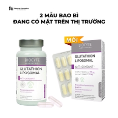 BIOCYTE GLUTATHION LIPOSOMAL: Viên Uống Chống Oxy Hóa Cao Cấp - Sáng Da, Bảo Vệ Tế Bào Tối Đa