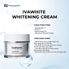 IVAWHITE WHITENING SYSTEM: Bộ 3 Đặc Trị Nám & Dưỡng Sáng Da Chuyên Sâu, An Toàn Cho Da Nhạy Cảm