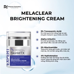 SKINMTX MELACLEAR BRIGHTENING: Bộ Đôi Đặc Trị Nám & Dưỡng Sáng Da Chuyên Sâu, Cho Làn Da Đều Màu Rạng Rỡ