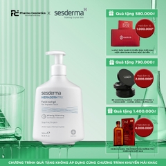 SESDERMA HIDRADERM TRX FACIAL WASH GEL: Sữa Rửa Mặt Dạng Gel - Làm Sáng Da, Phục Hồi Hàng Rào Bảo Vệ
