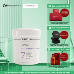 NUANCE PRO MARINE ALGAE COOLING MASK: Mặt Nạ Tảo Lạnh - Nâng Cơ, Làm Dịu & Phục Hồi Chuyên Sâu