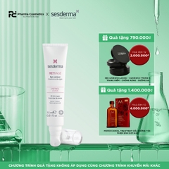 SESDERMA RETI-AGE EYE CONTOUR CERAMIC: Kem Dưỡng Mắt Chống Lão Hóa Tối Đa, Giảm Quầng Thâm & Bọng Mắt