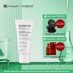 SESDERMA RETISES 0.5 ANTIWRINKLE REGENERATIVE CREAM FORTE: Kem Dưỡng Đặc Trị Chống Lão Hóa & Tái Tạo Chuyên Sâu (Retinol 0.5%)