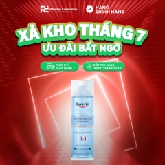 ( Date 2026 ) EUCERIN DERMATO CLEAN MICELLAR CLEANSING FLUID / NƯỚC TẨY TRANG CHO DA MỤN VÀ DA NHẠY CẢM 200ML