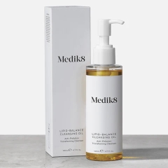 MEDIK8 LIPID-BALANCE CLEANSING OIL™/ DẦU TẨY TRANG MEDIK8 LIPID-BALANCE CLEANSING OIL™ ANTI-POLLUTION TRANSFORMING CLEANSER 140ML
